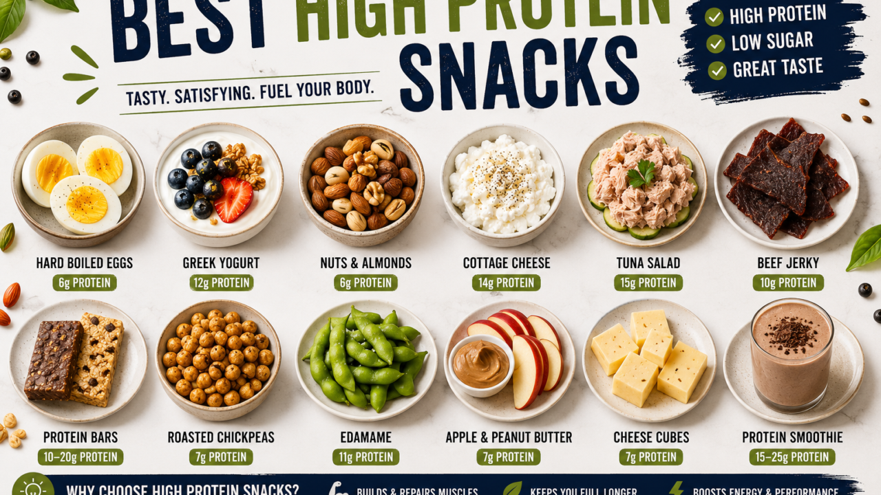 Best High Protein Snacks