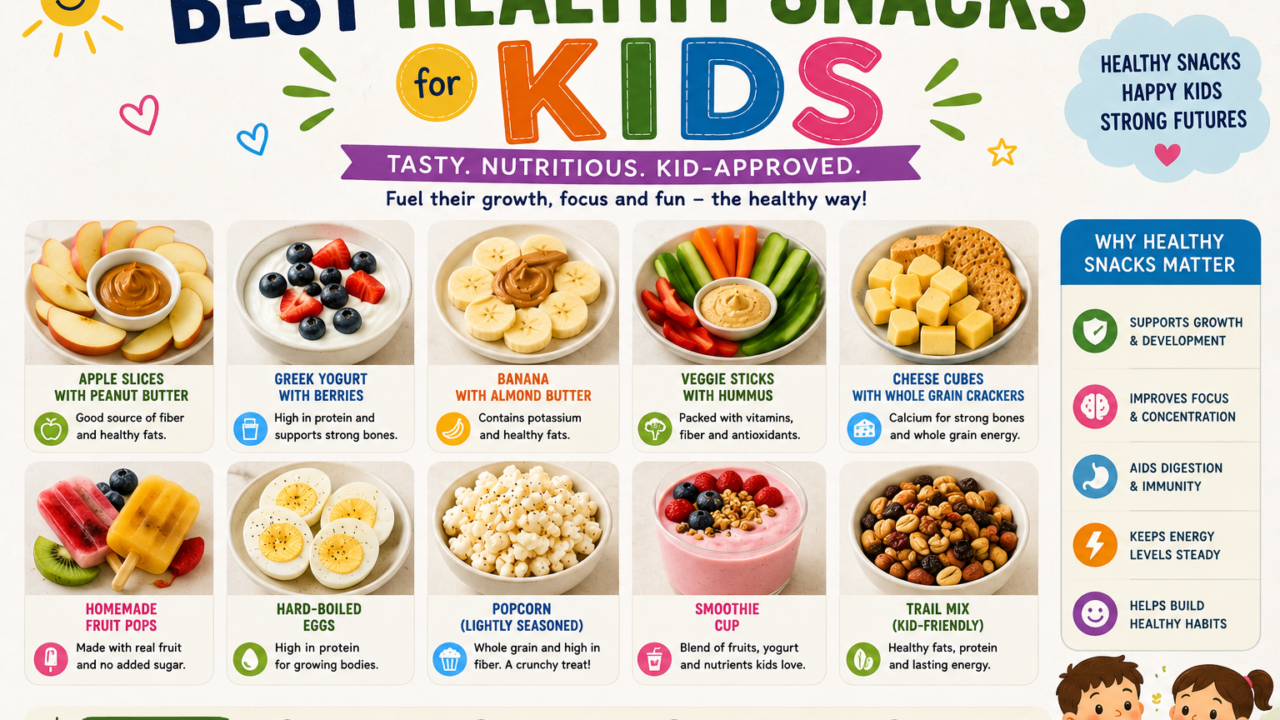 Best Healthy Snacks for Kids