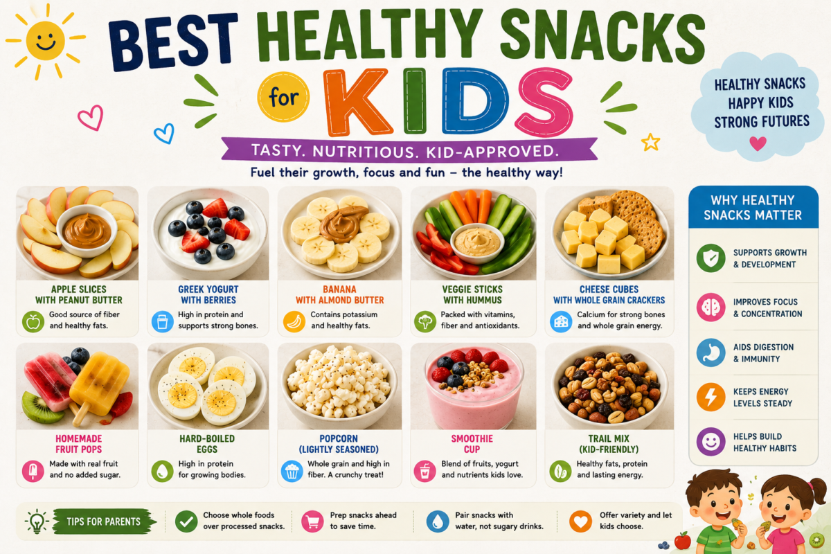 Best Healthy Snacks for Kids