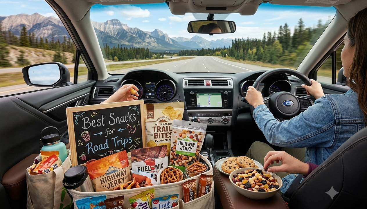 Best Snacks for Road Trips